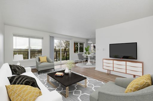 Top Floor 1x1 at Sunset Flats: Newly Renovated 1-Bedroom Apartment! – photo 1