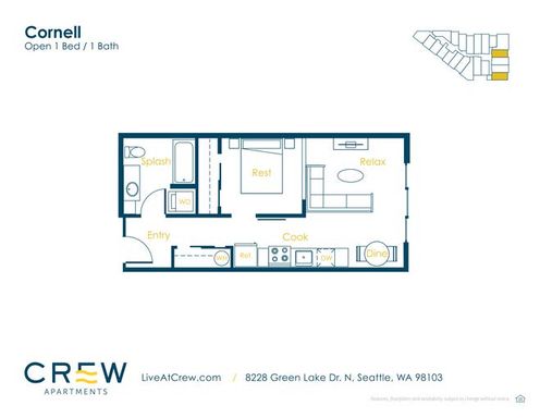 4 WEEKS RENT FREE | 1-Bedroom Apartment Steps from Green Lake – photo 1