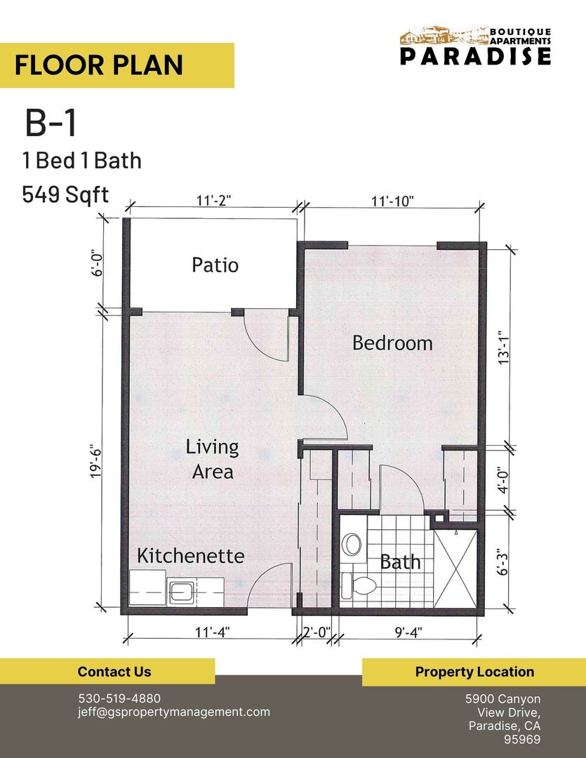 Paradise Apartment: 5900 Canyon View Dr.