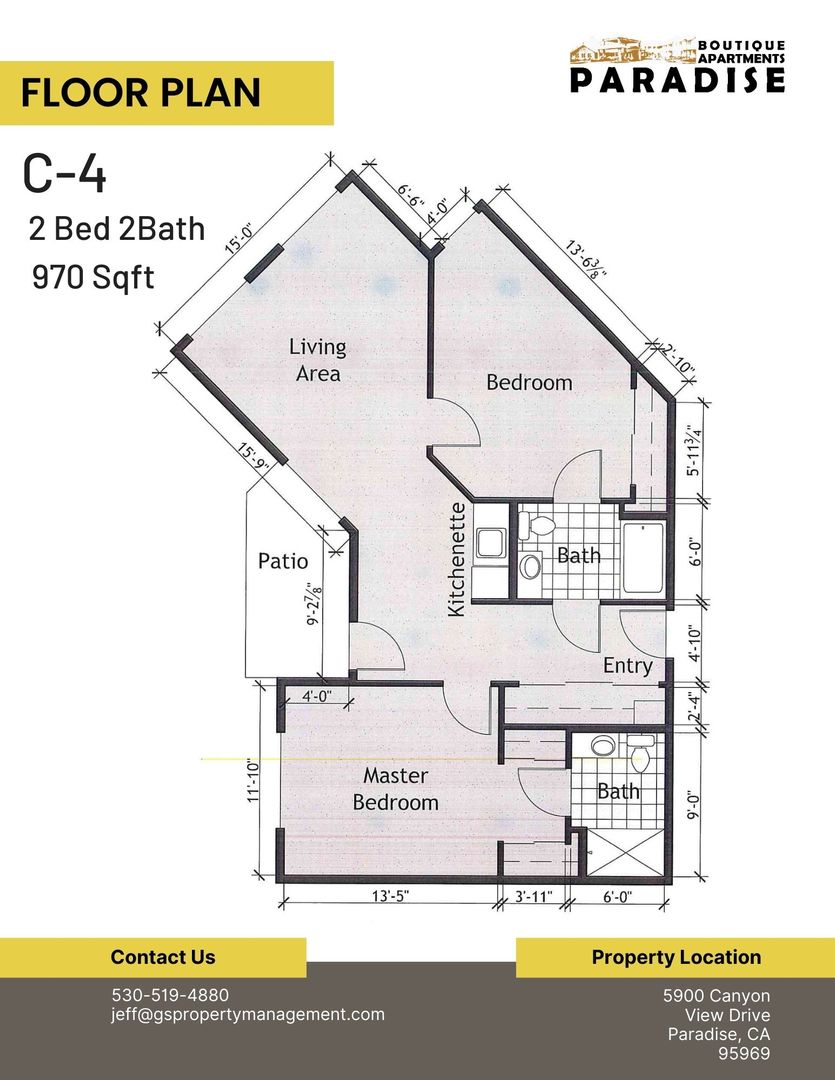 Paradise Apartment: 5900 Canyon View Dr.