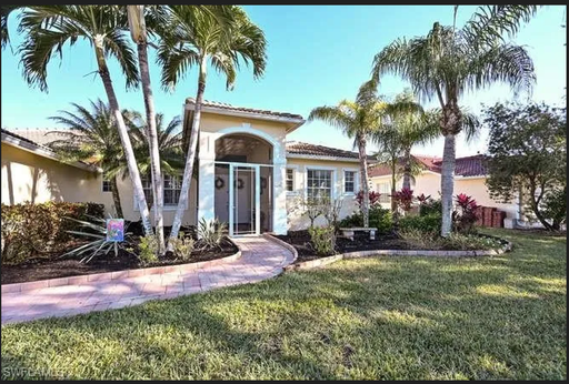 Lakefront 3 Bed + Den 2 bath home with pool and spa tub in Waterways of Naples Community – photo 1