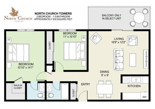 2BR.1.5BA.830SF