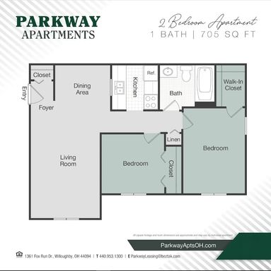 2BR.1BA.705SF