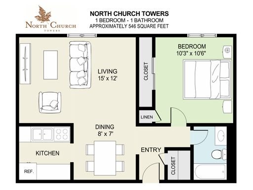 1BR.1BA.546SF