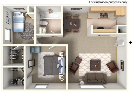 West County Two Bedroom One Bath! UP TO $650 OFF! HURRY! – photo 1
