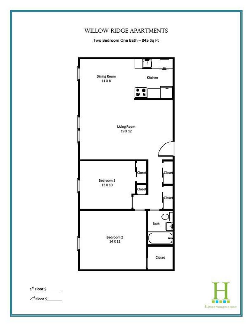 Willow Grove Apartment: 2601 Blair Mill Road