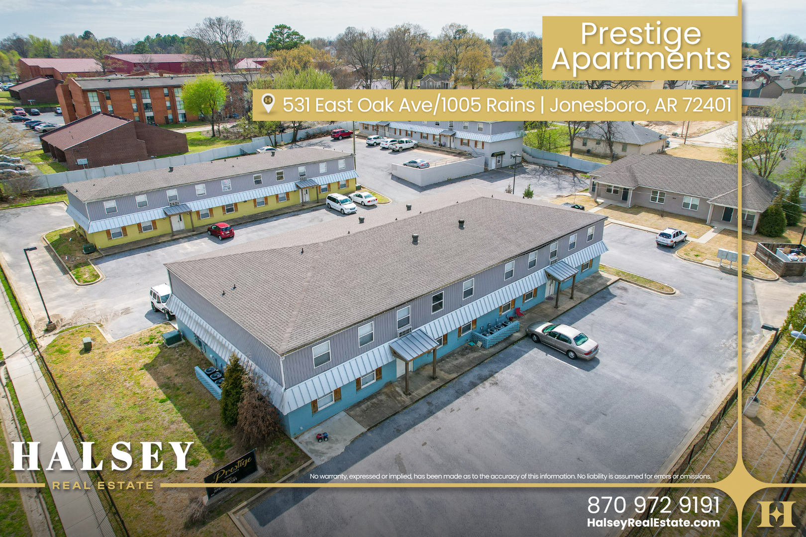 Jonesboro Apartment: 531 East Oak Ave/ 1005 Rains