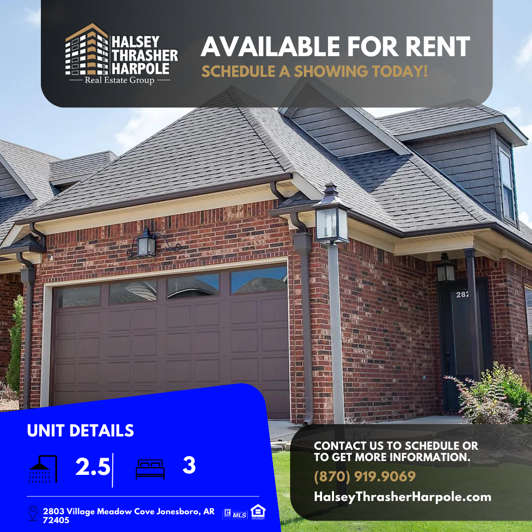 Jonesboro House: 2803 Village Meadow Cove