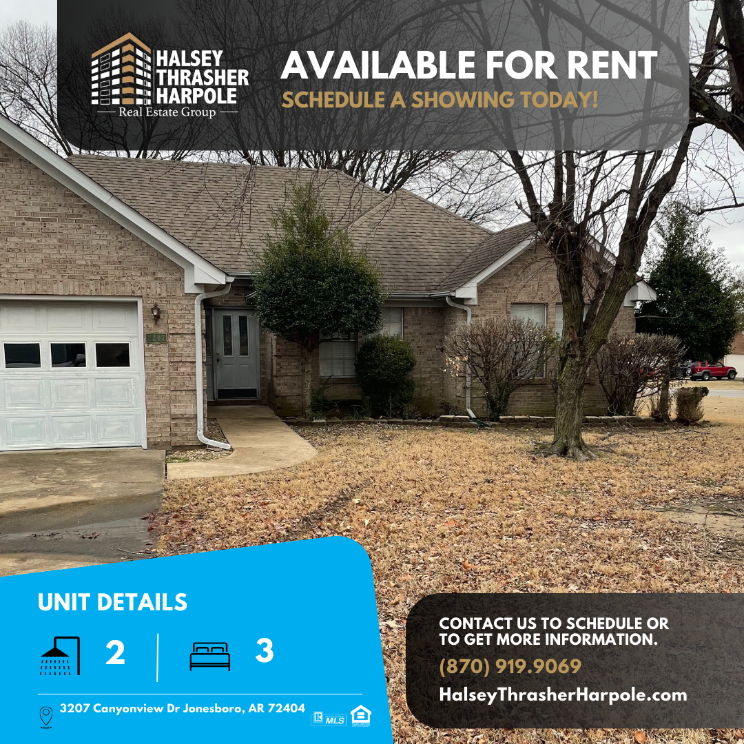 Jonesboro House: 3207 Canyonview