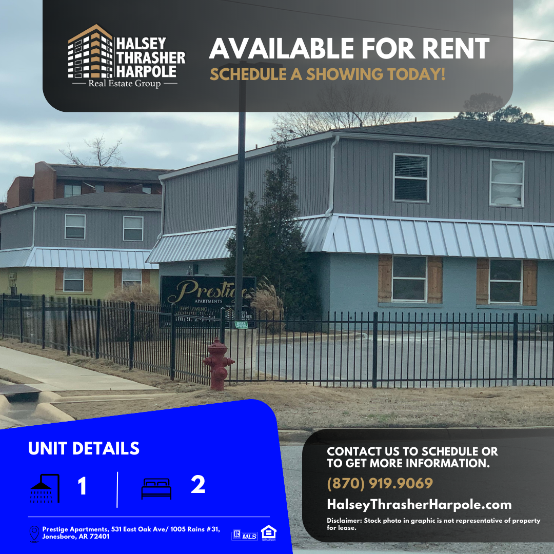 Jonesboro Apartment: 531 East Oak Ave/ 1005 Rains