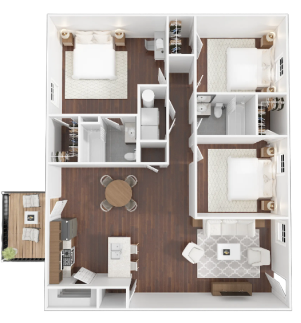 Moultrie Apartment: 913 Rowland Drive