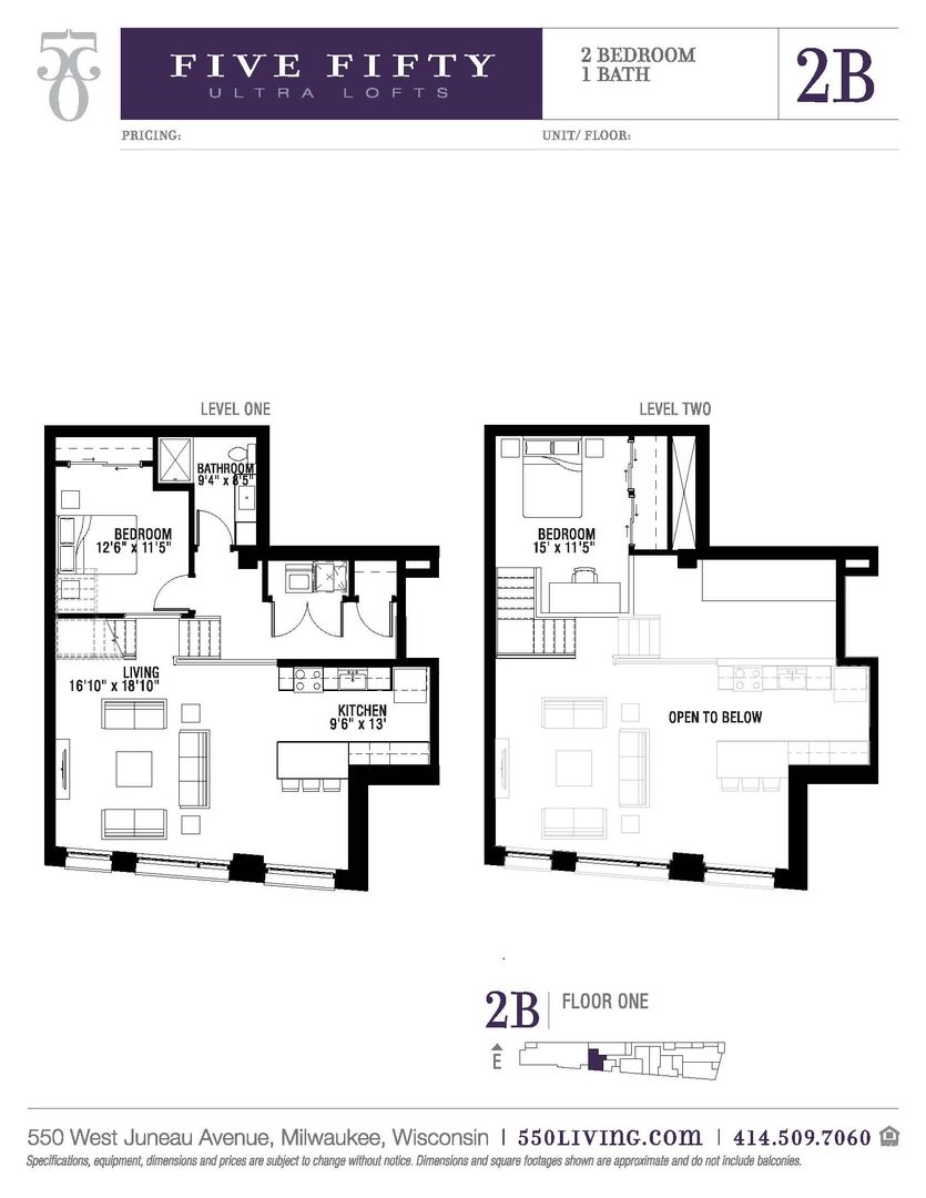 Milwaukee Apartment: 550 W Juneau Ave