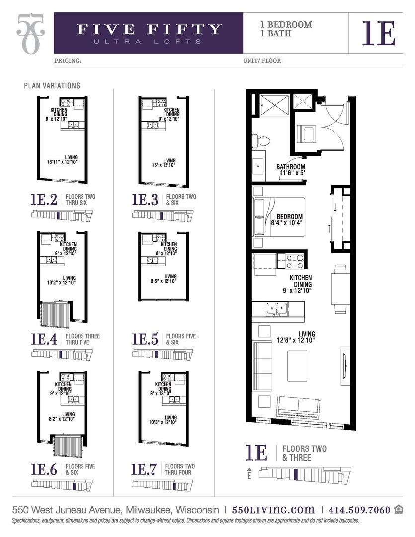 Milwaukee Apartment: 550 W Juneau Ave