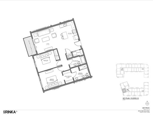 D11 Unit Type Apartment | 2 Bedrooms/2 Bathrooms – photo 1