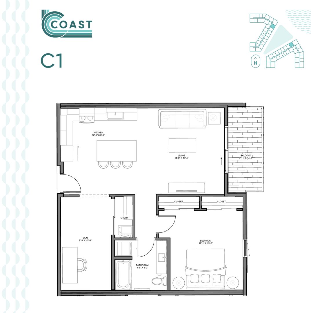 Oak Creek Apartment: 9324 S Breakwater Blvd