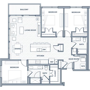 C2* Floor Plan - A Community Buzzing with Life! – photo 1