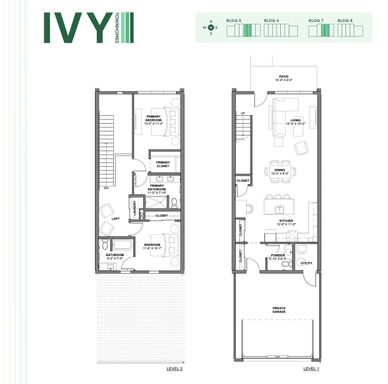 Lease a 1,696 SF two bed, two and a half bath townhome! – photo 1