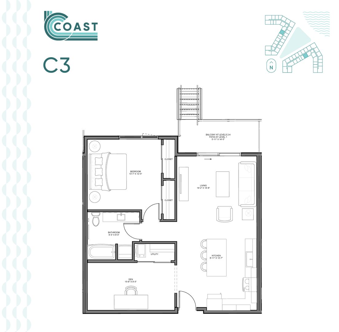 Oak Creek Apartment: 9324 S Breakwater Blvd