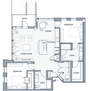 B6* Floor Plan - A Community Buzzing with Life! – photo 1