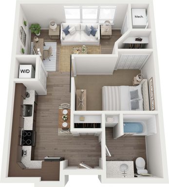 582 sq.ft studio at HUB13! – photo 1