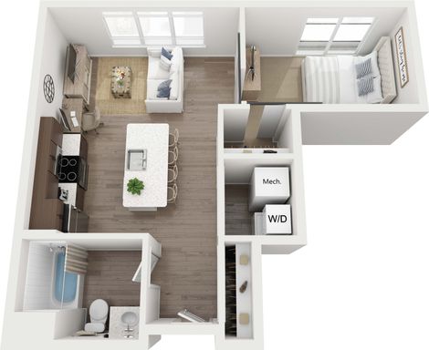 649 sq.ft studio at HUB13! – photo 1