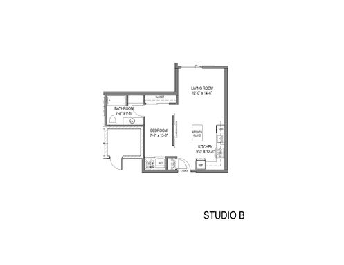 324 S 2nd St, Unit 411 – photo 1