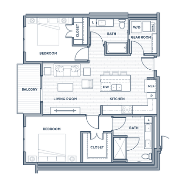 B2 Floor Plan - A Community Buzzing with Life! – photo 1