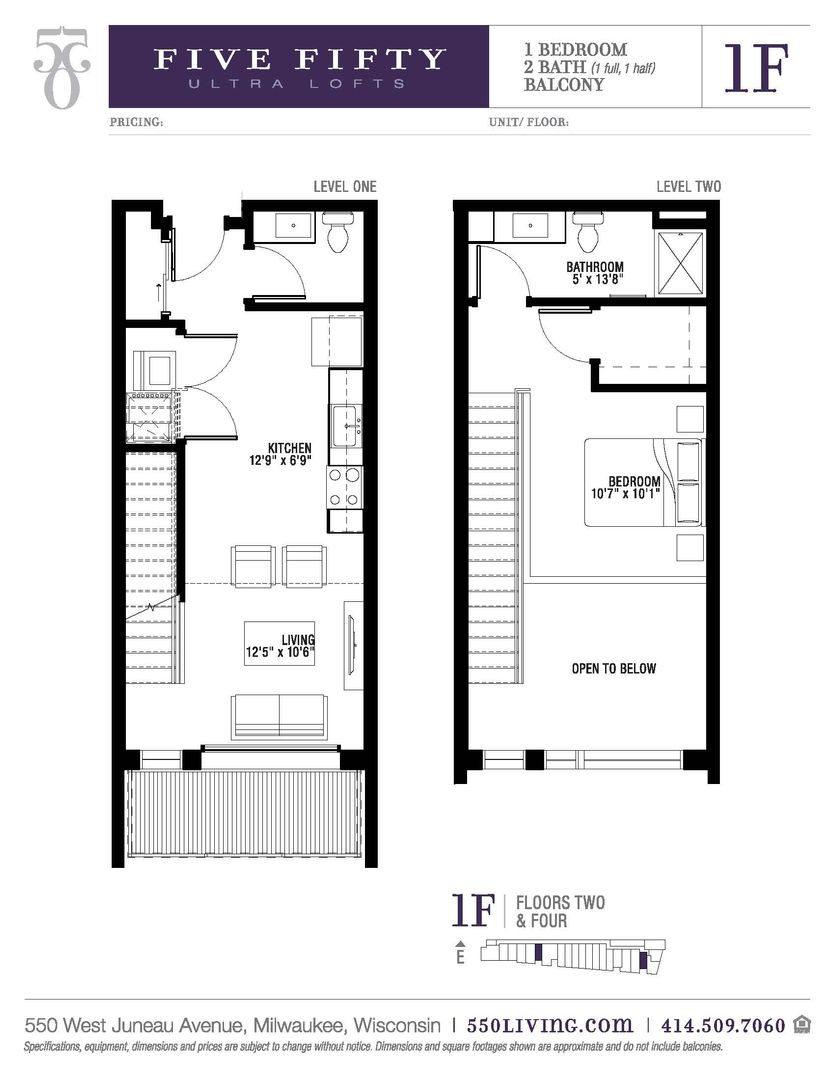 Milwaukee Apartment: 550 W Juneau Ave