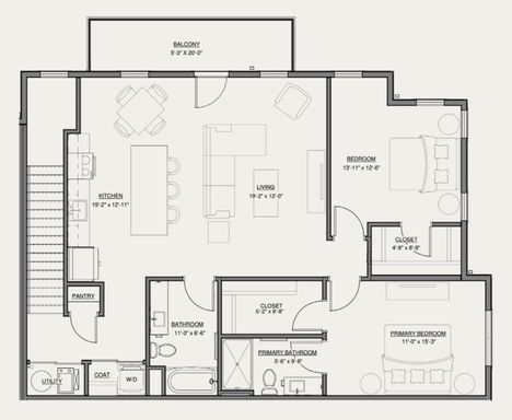 D1 - A Two-Bedroom at AXIS – photo 1