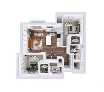 2 Bedroom / 2 Bathroom - D2 – photo 1