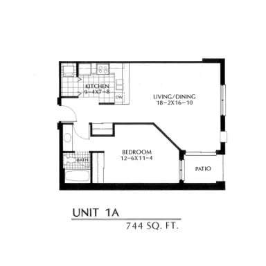 1A - Unit 102 photo thumbnail 1