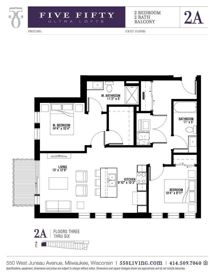 Milwaukee Apartment: 550 W Juneau Ave