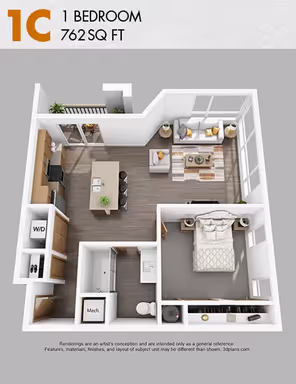 1C - Unit 424 photo thumbnail 1