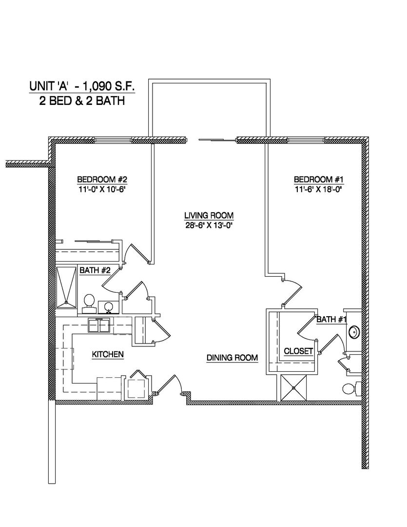 A floor plan