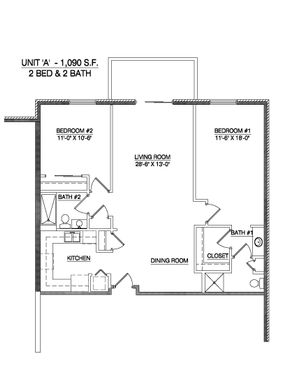 A floor plan
