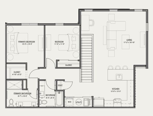 D2 - A Two-Bedroom with Private Garage at AXIS – photo 1