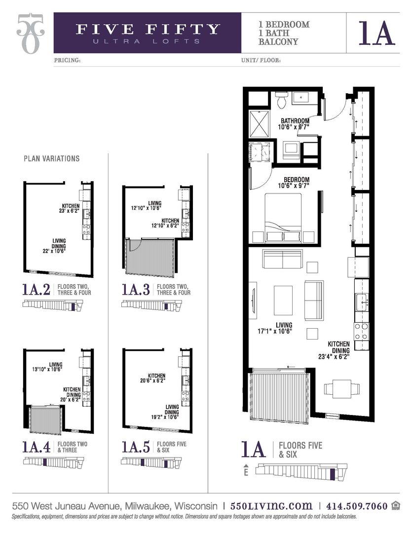 Milwaukee Apartment: 550 W Juneau Ave