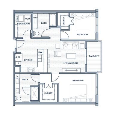 B1.2* Floor Plan - A Community Buzzing with Life! – photo 1