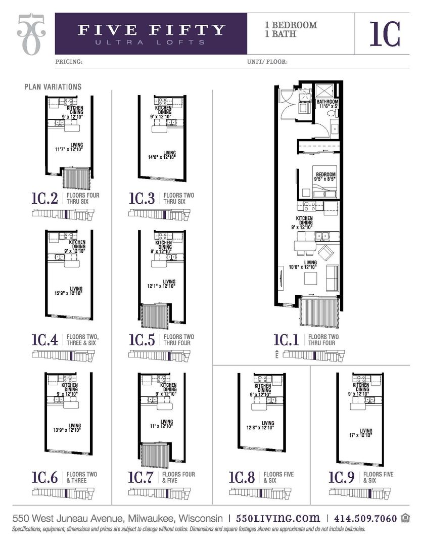 Milwaukee Apartment: 550 W Juneau Ave