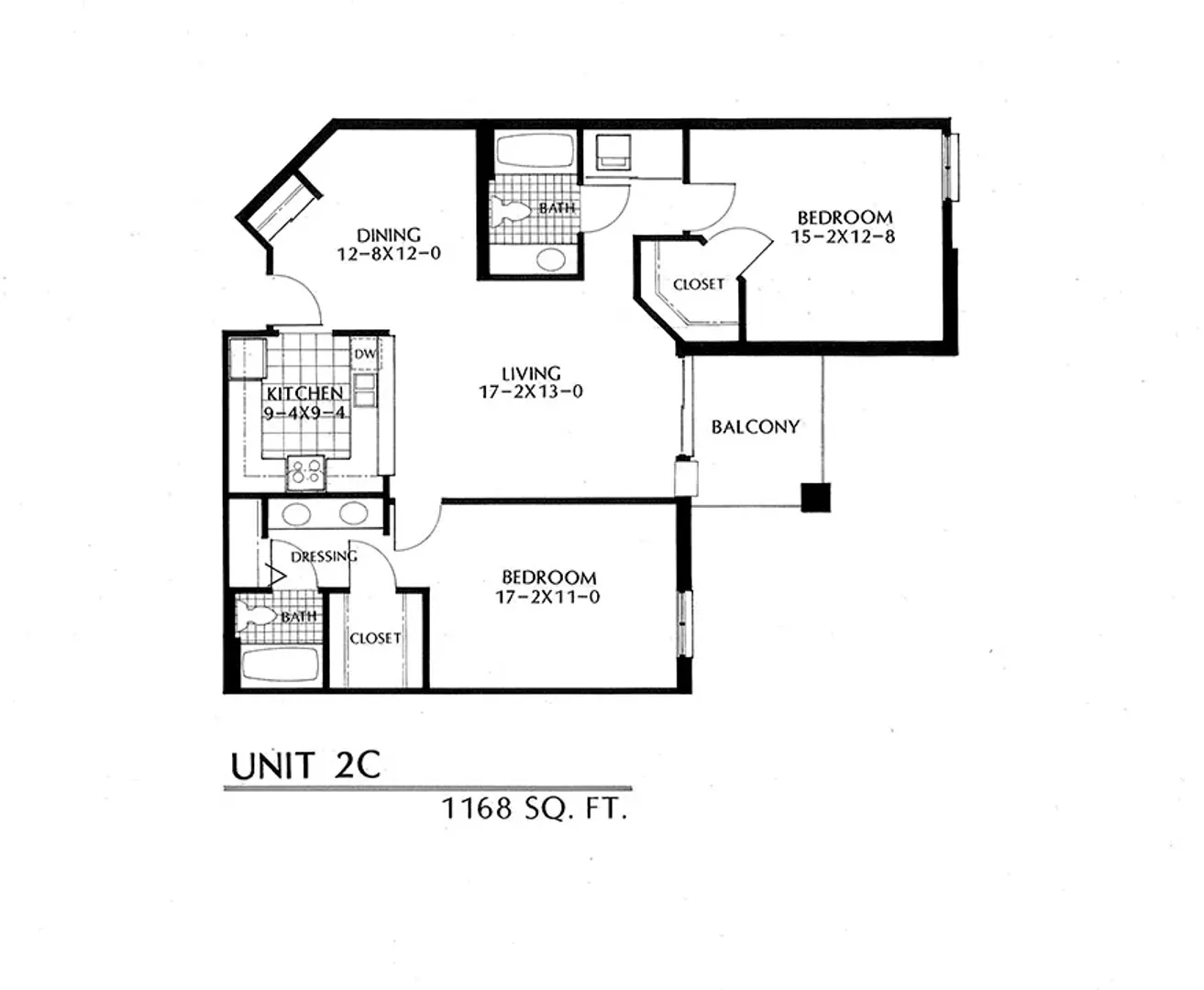 2C floor plan