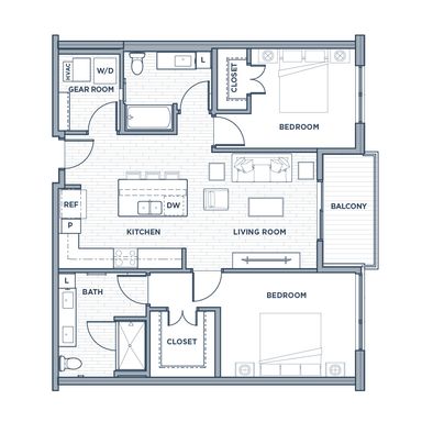 B1* Floor Plan - A Community Buzzing with Life! – photo 1