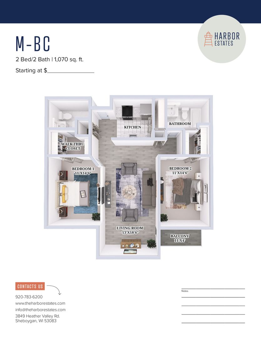 Sheboygan Apartment: 3849 Heather Valley Rd