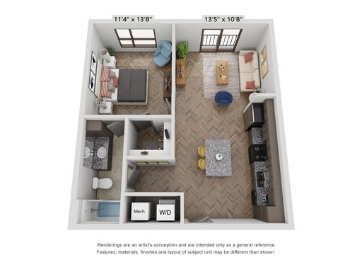 1B1B with Patio – photo 1