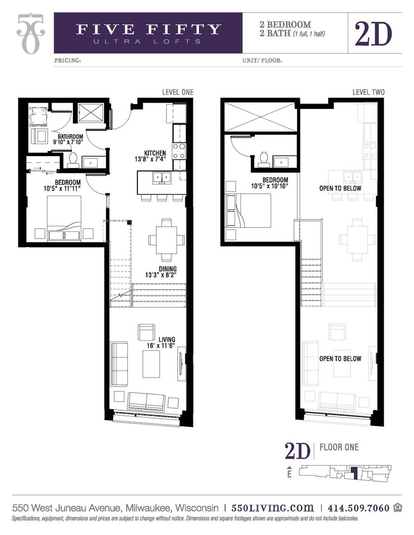 Milwaukee Apartment: 550 W Juneau Ave