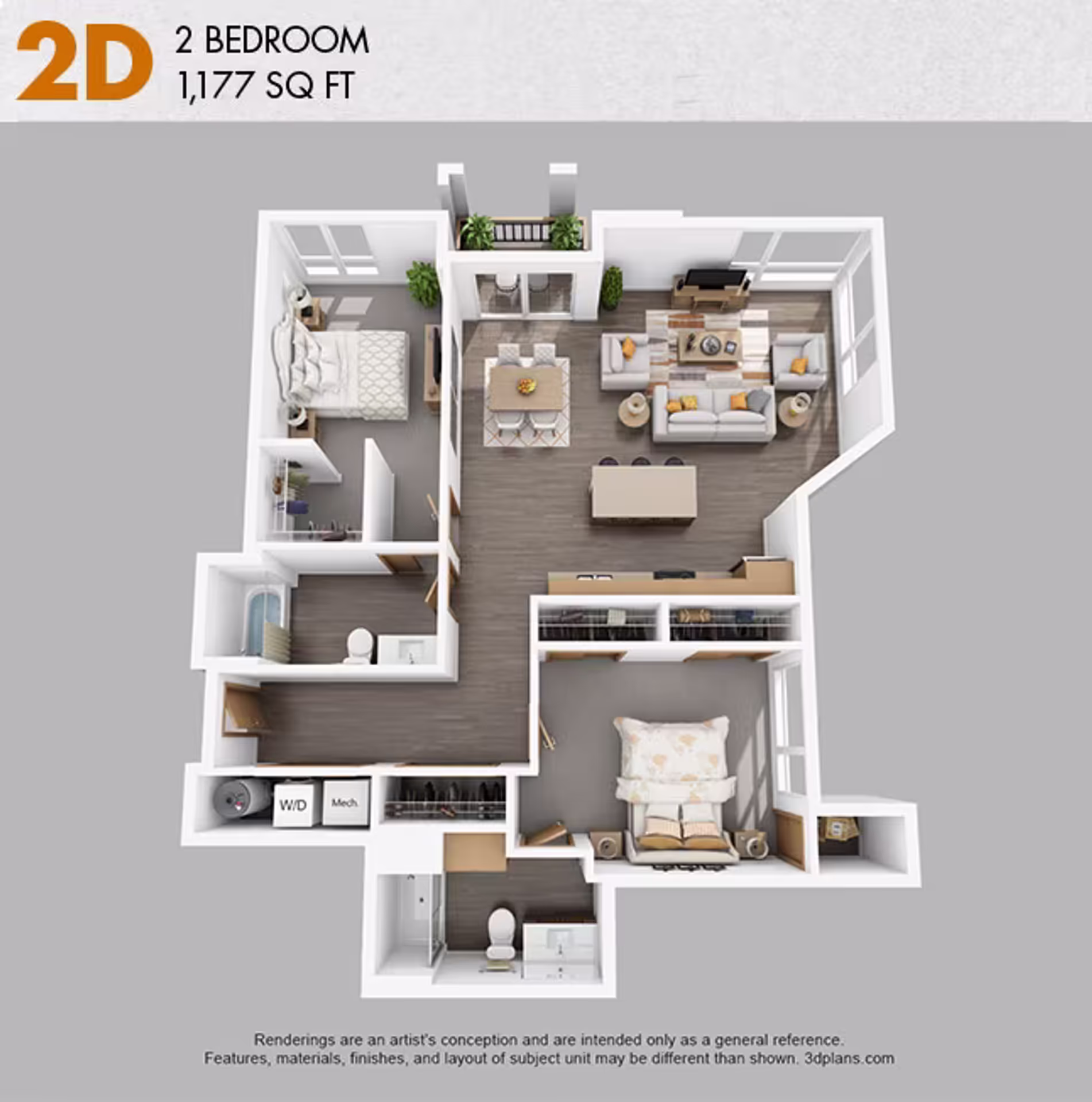 2D - Unit 301 photo thumbnail 2