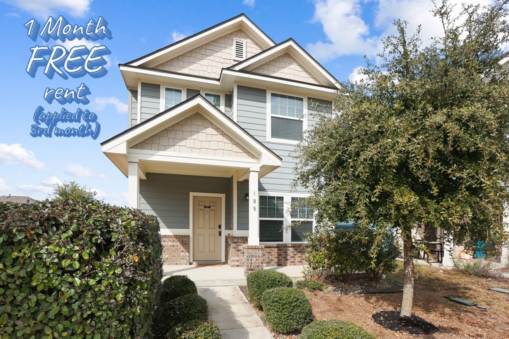 San Marcos House: 105 Switchgrass St