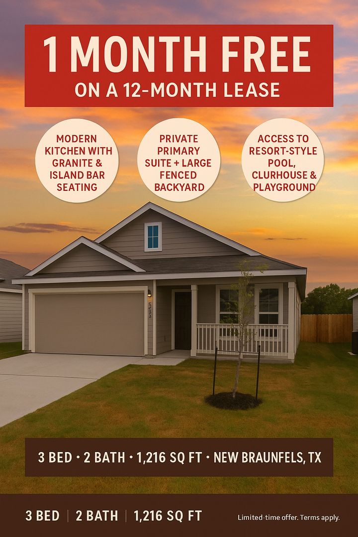 New Braunfels House: 2623 Pechora Pipit