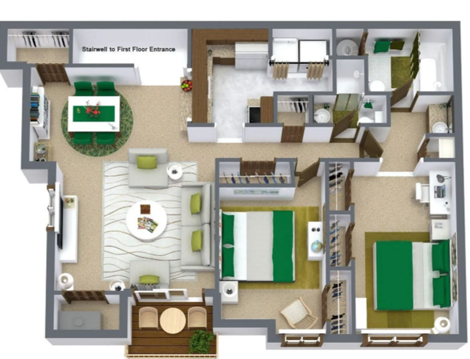 Cleveland Apartment: 19640 Puritas Avenue