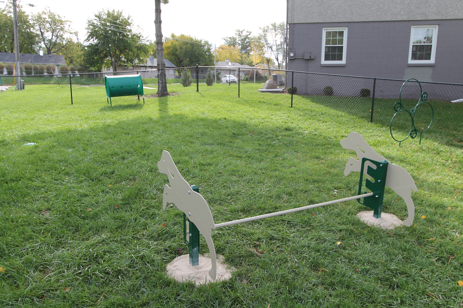 Dog park at The Village