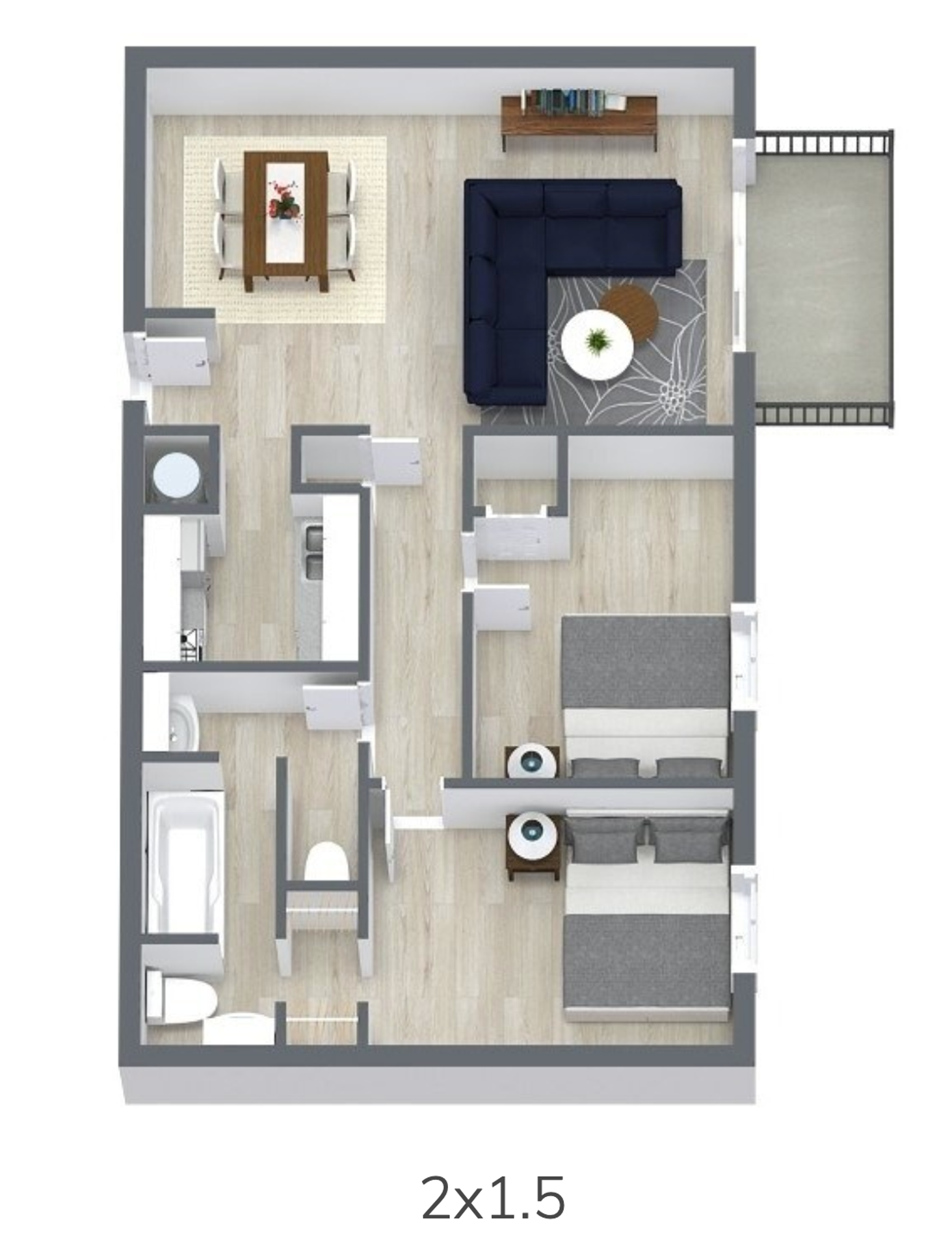 Kansas City Apartment: 6201 NW 70th St